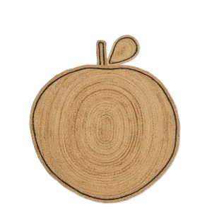 Apple Braided Jute Rug - Natural
